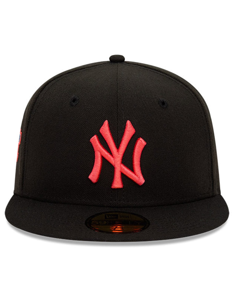 Gorra visera plana cerrada casual New Era New York Yankees para hombre
