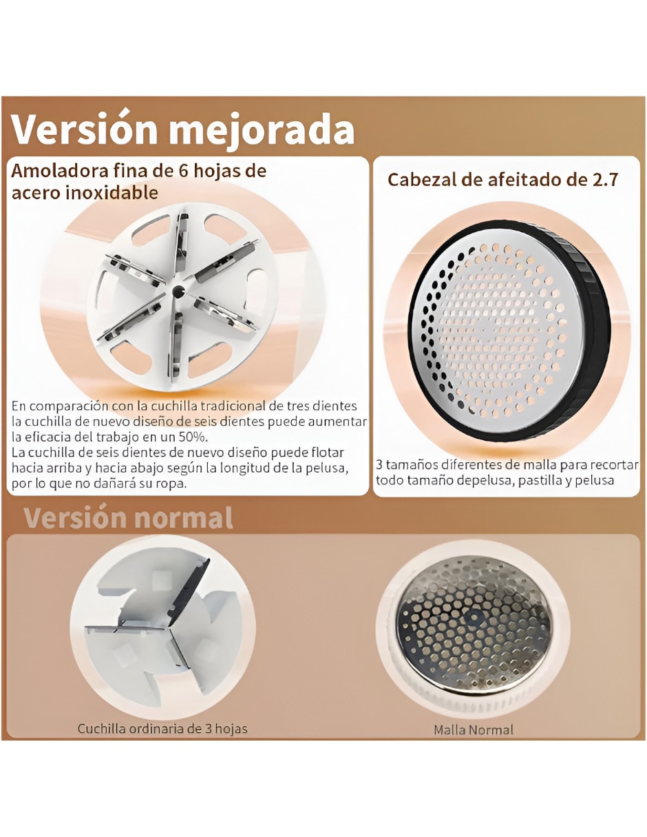 Quitapelusas eléctronico Xtellar
