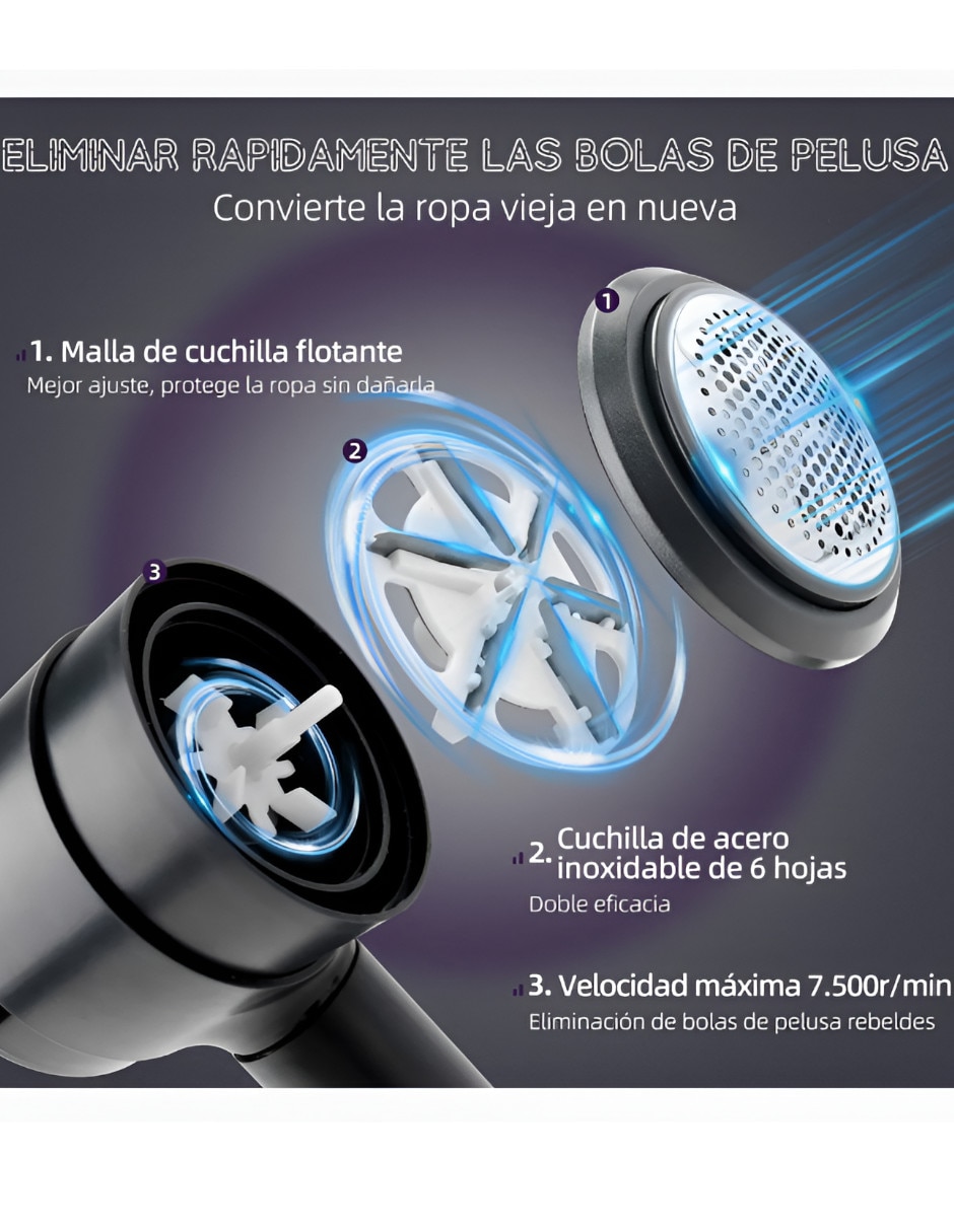 Quitapelusas eléctronico Xtellar