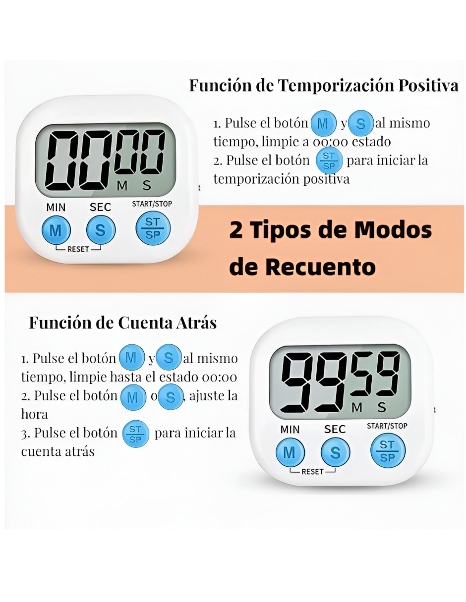 Temporizador Digital XTELLAR sin familia