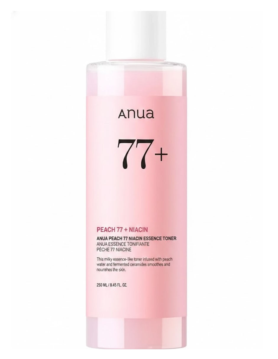 Tónico facial de esencia de durazno 77% y niacinamida Tónico facial de esencia de durazno 77% y niacinamida