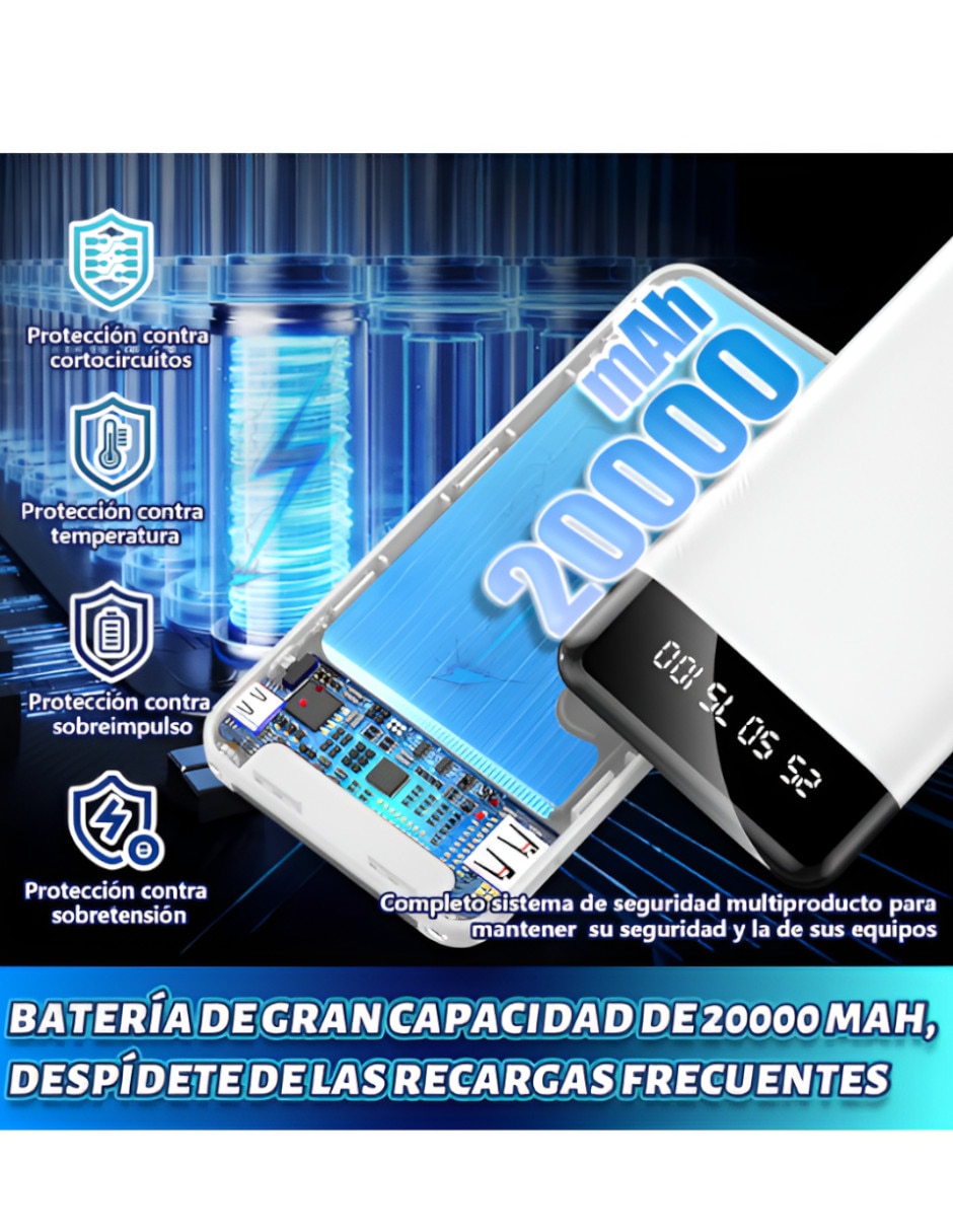 Batería portátil 20000 mAh XTLLAR9931 3