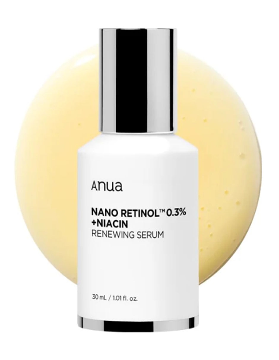 Sérum facial Suero renovador con nano retinol al 0,3 % y niacina Anua de piel mixta