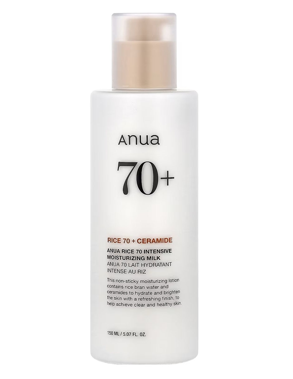 Tónico facial Leche Hidratante Intensiva ANUA Arroz 70 ANUA Tónico