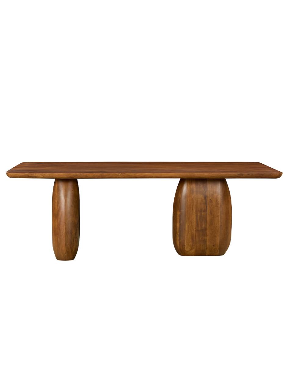 Mesa de Comedor de Madera de Acacia