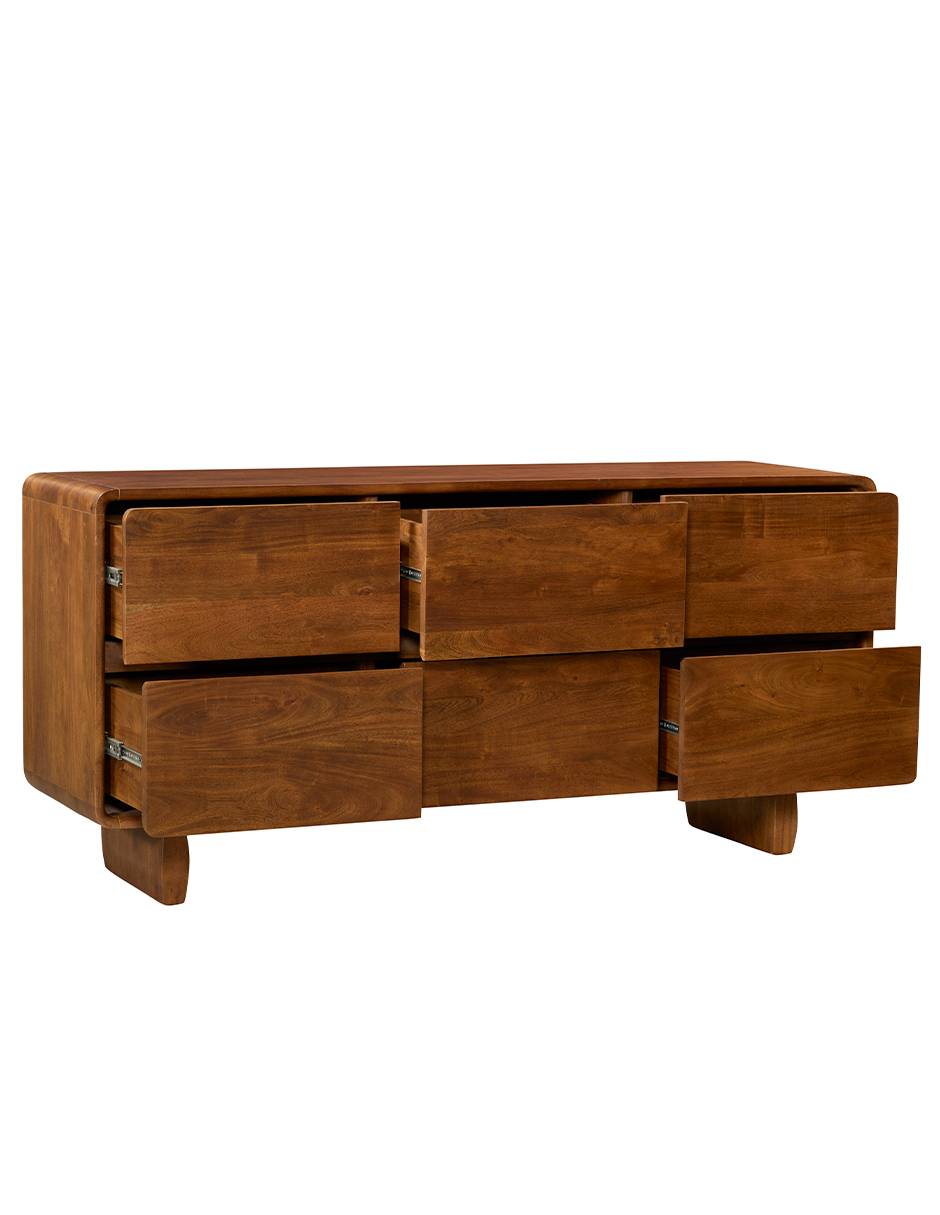Cómoda 1 pieza de Madera acacia 4