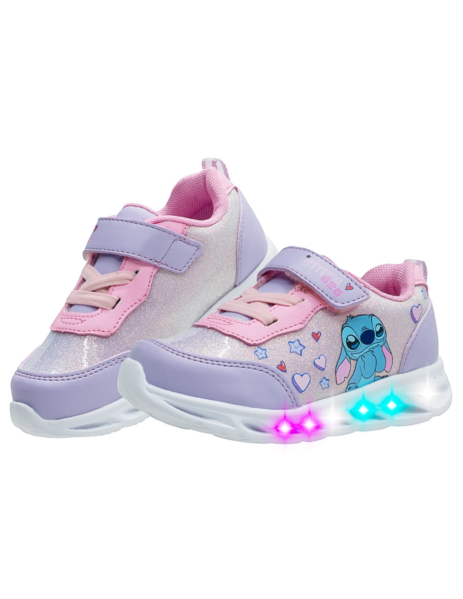 Tenis Tropicana para niña Fun Lights Stitch
