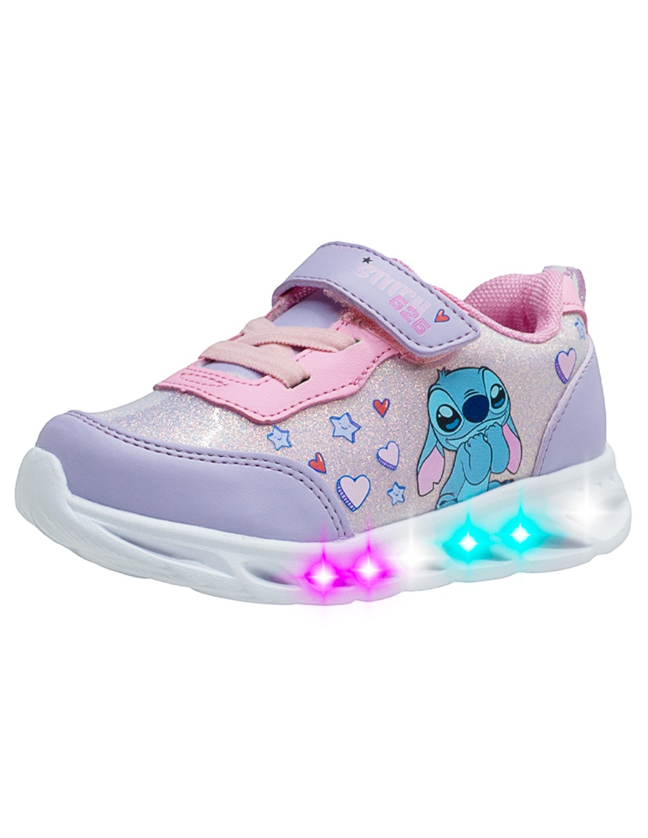 Tenis Tropicana para niña Fun Lights Stitch