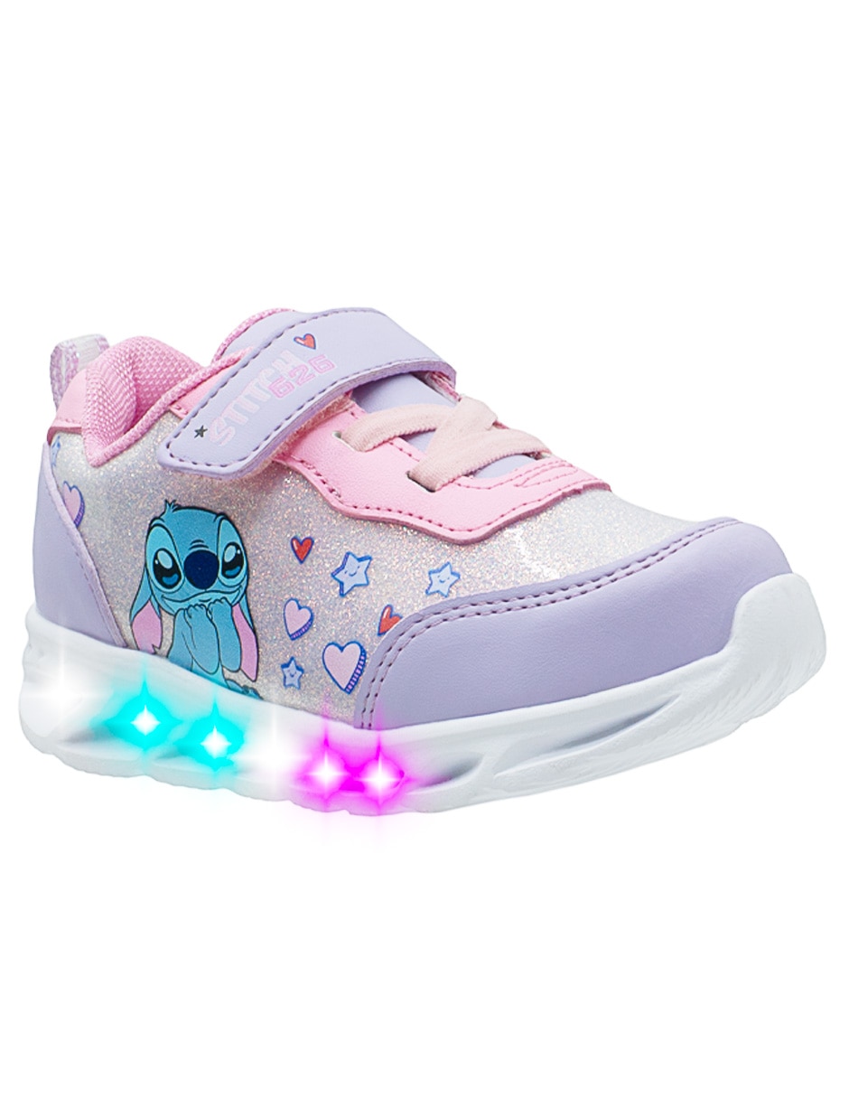 Tenis Tropicana para niña Fun Lights Stitch