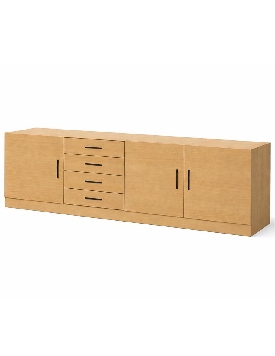 Mueble de TV armable de melamina 5