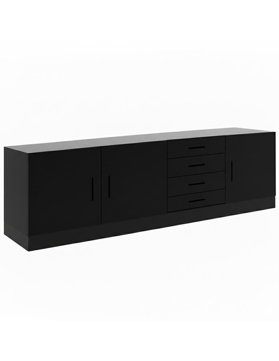 Mueble de TV armable de melamina 7