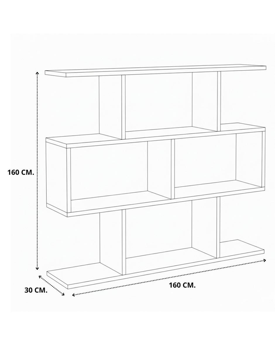Librero armable Muebles de melamina 7