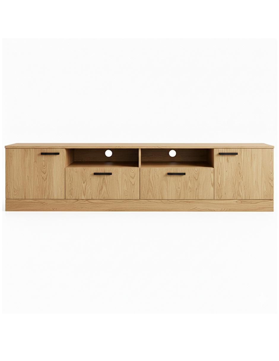 Mueble de TV armable de melamina