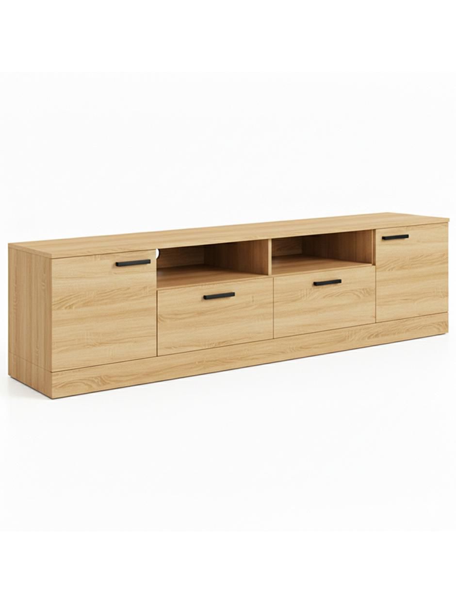 Mueble de TV armable de melamina 2