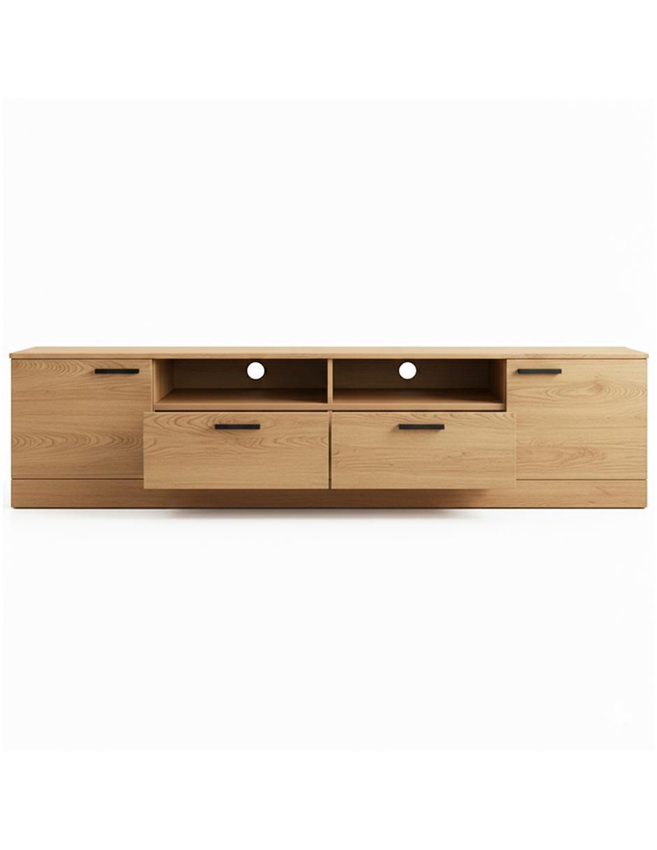 Mueble de TV armable de melamina 3