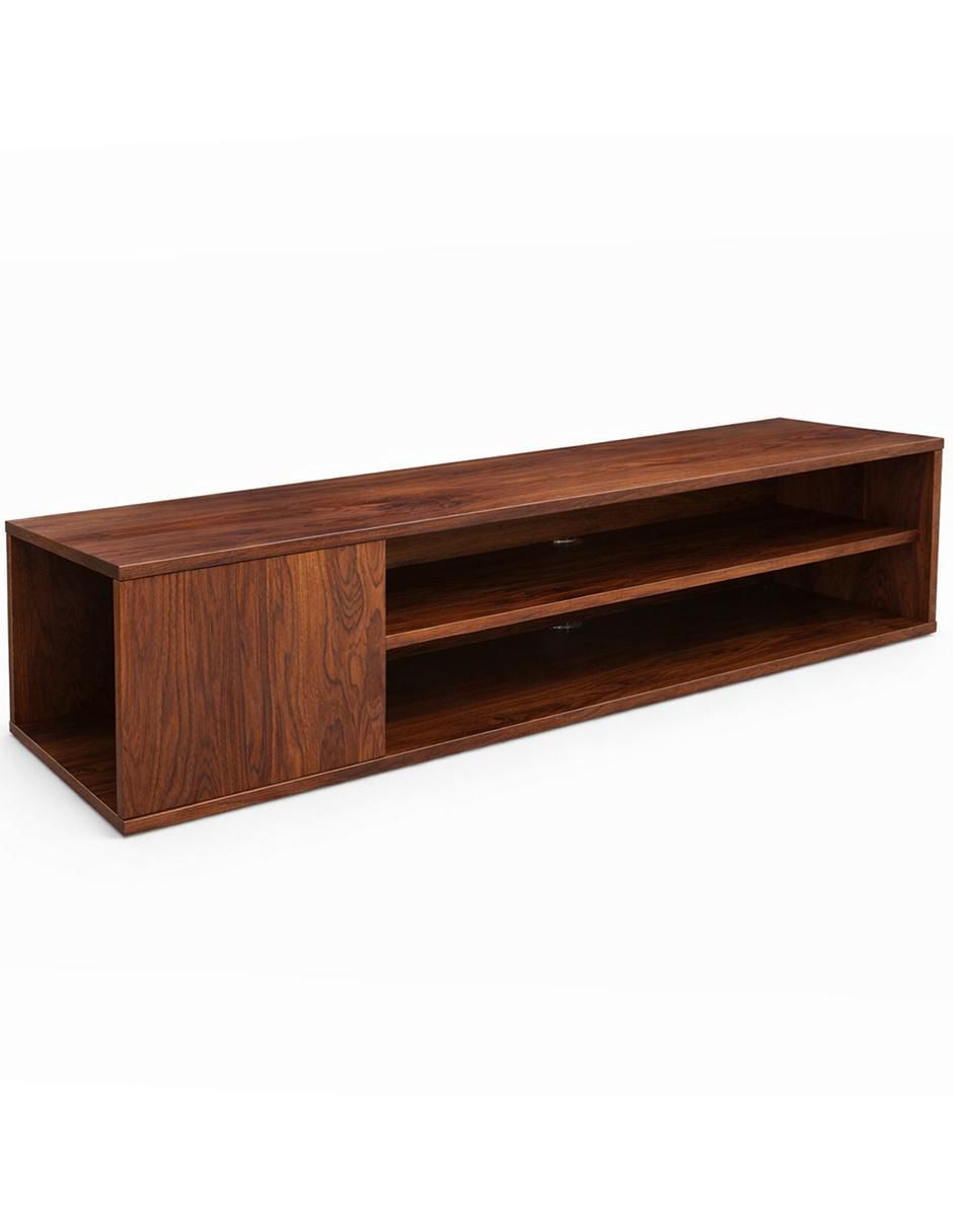 Mueble flotante para TV armable de melamina 3