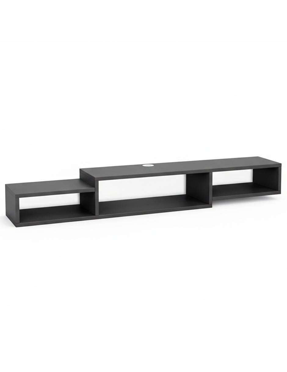 Mueble flotante para TV armable de melamina 2