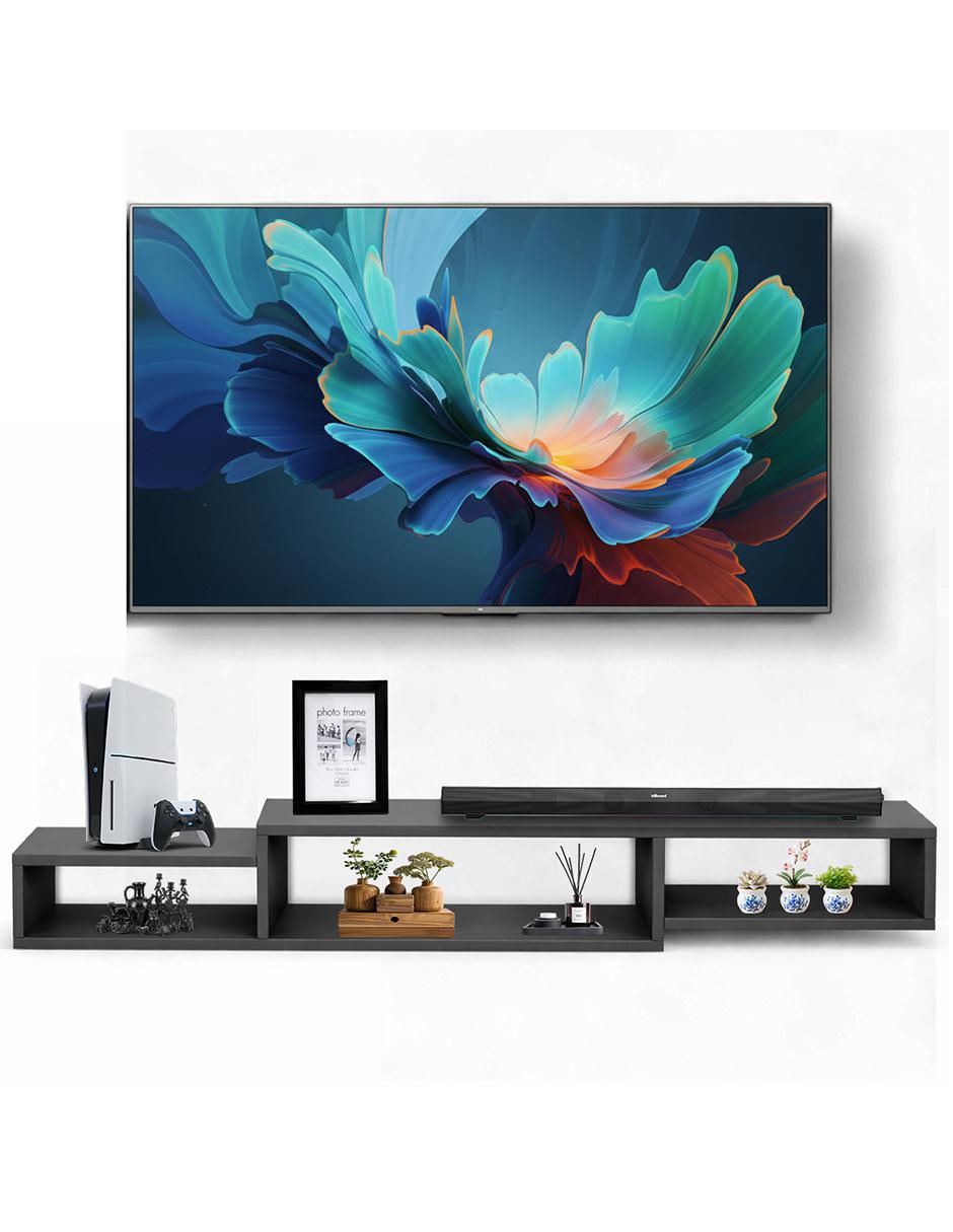 Mueble flotante para TV armable de melamina 4