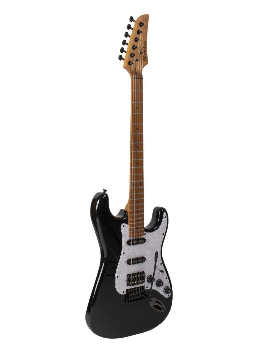Guitarra eléctrica Bamboo ge-solar-ssh-bk