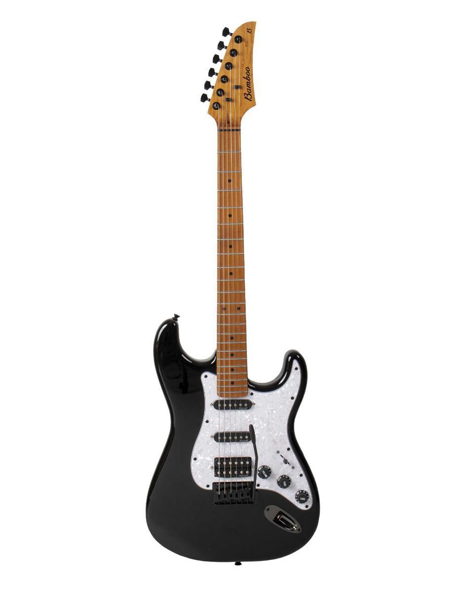Guitarra eléctrica Bamboo ge-solar-ssh-bk