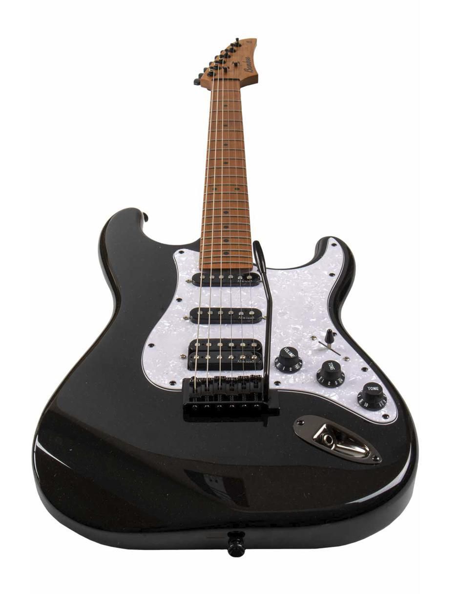 Guitarra eléctrica Bamboo ge-solar-ssh-bk