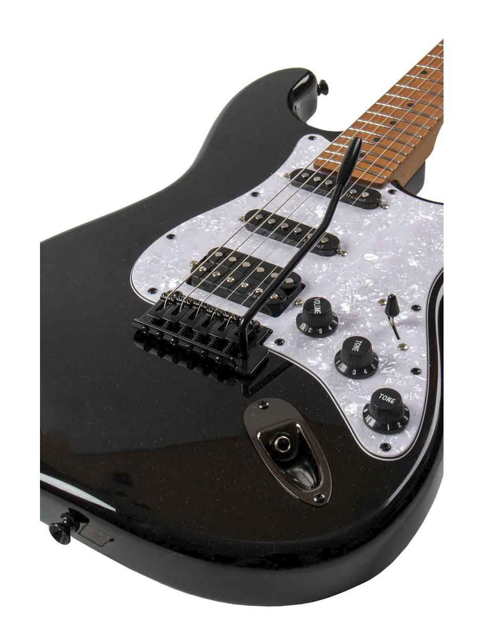Guitarra eléctrica Bamboo ge-solar-ssh-bk
