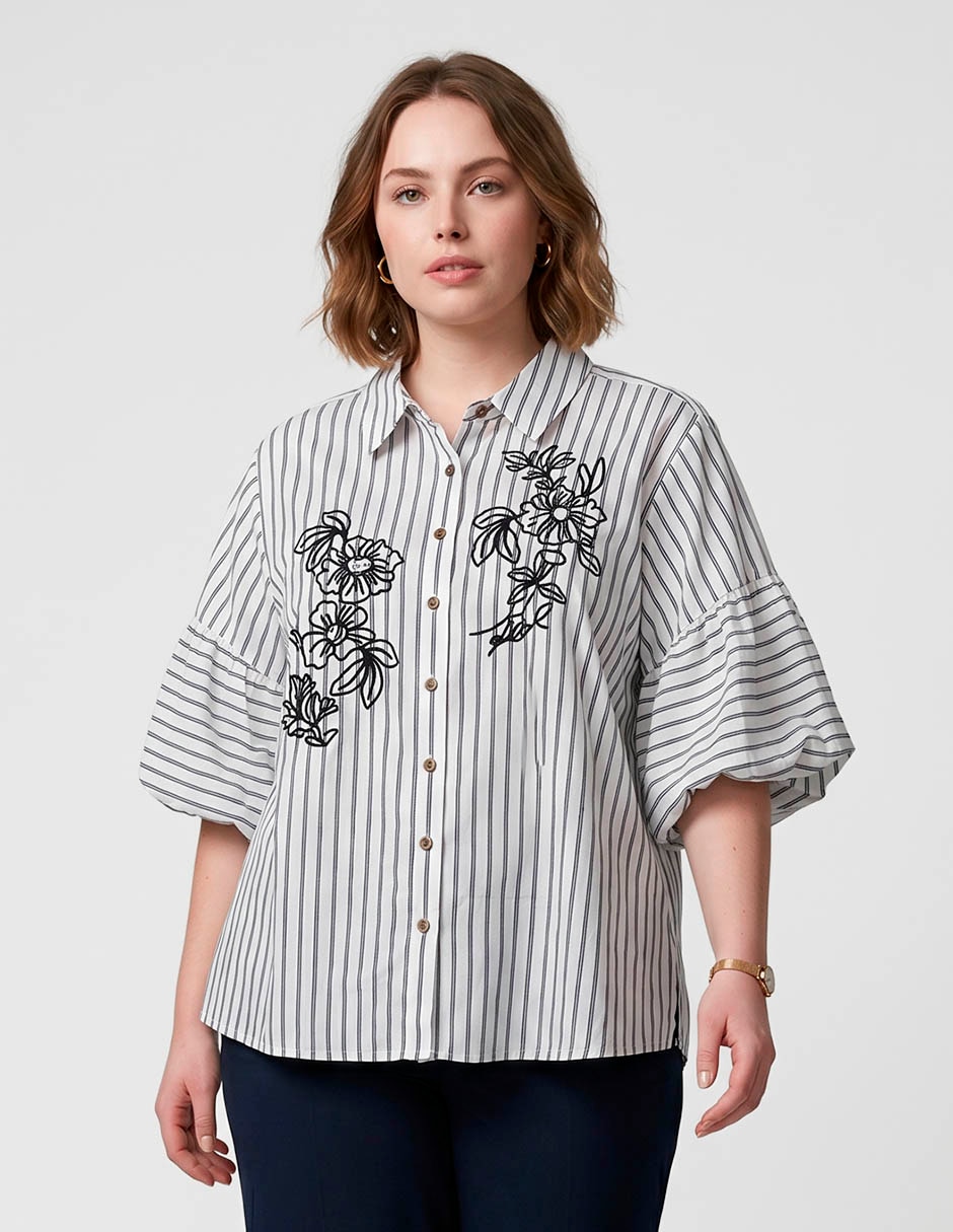 Camisa manga 3/4 para mujer Camisa manga 3/4 para mujer