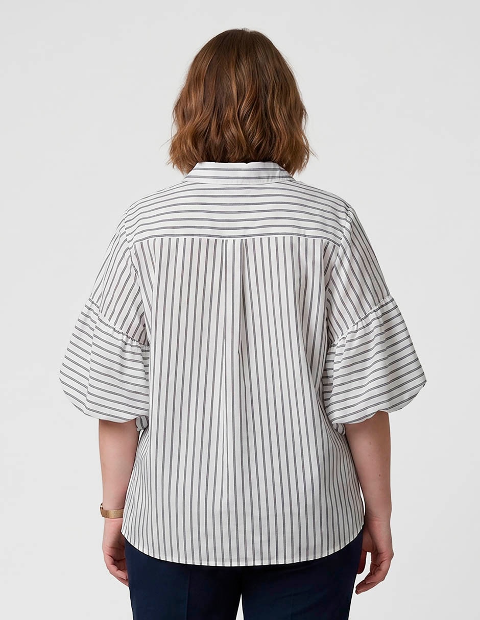 Camisa manga 3/4 para mujer 2