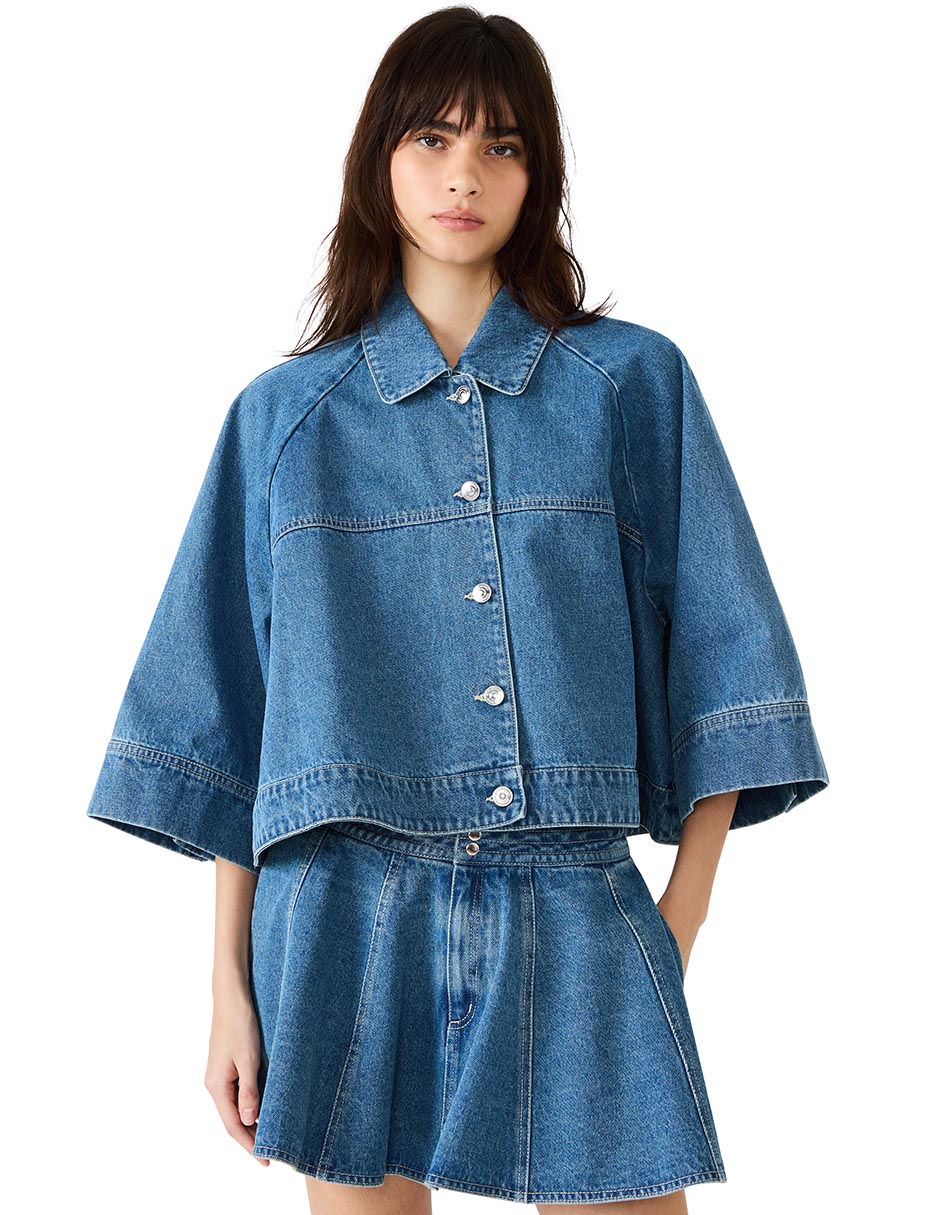 Chamarra denim para mujer 2