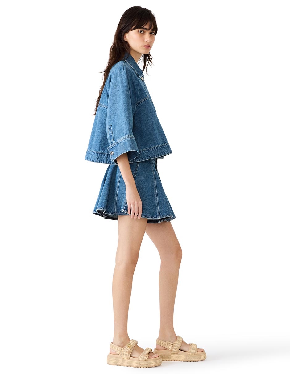 Chamarra denim para mujer 4