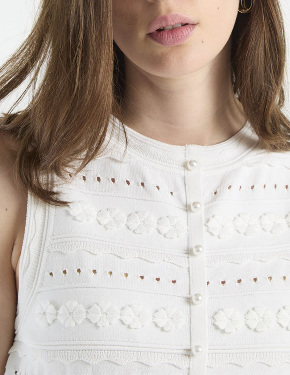 Top Steve Madden cuello redondo