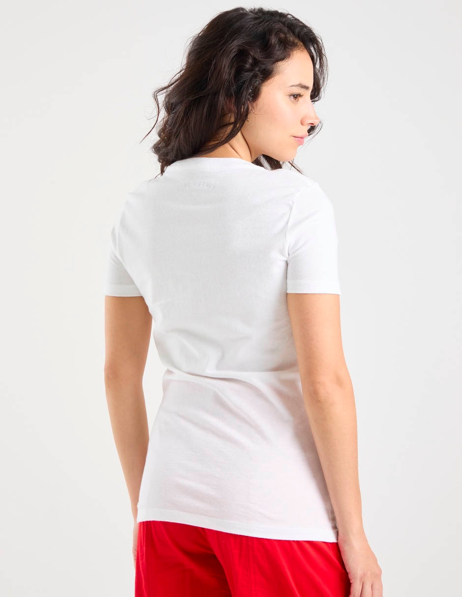 Playera manga corta Aero cuello redondo para mujer
