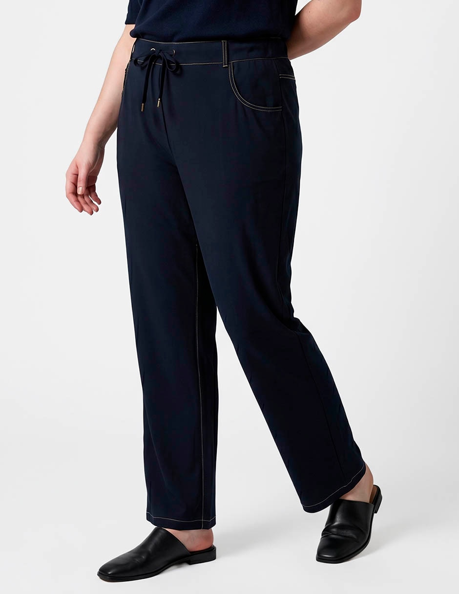 Pantalón easy pant recto para mujer Pantalón easy pant recto para mujer