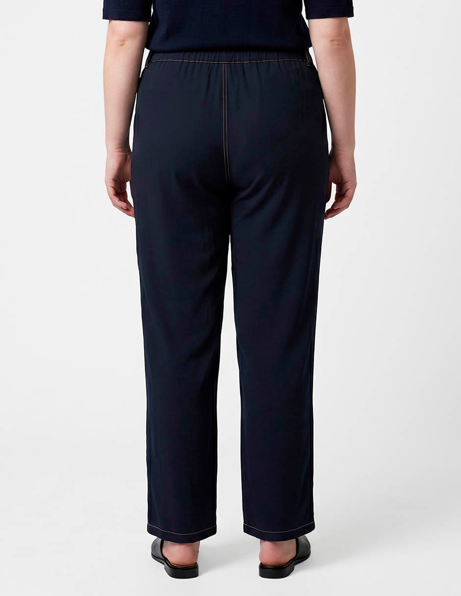 Pantalón easy pant recto para mujer 2