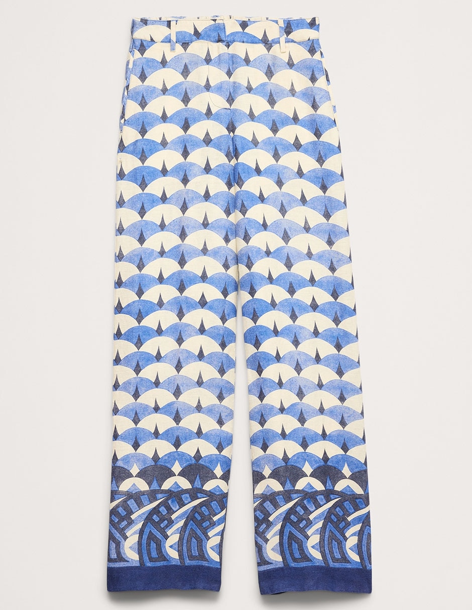 Pantalón relaxed amplio para mujer 4