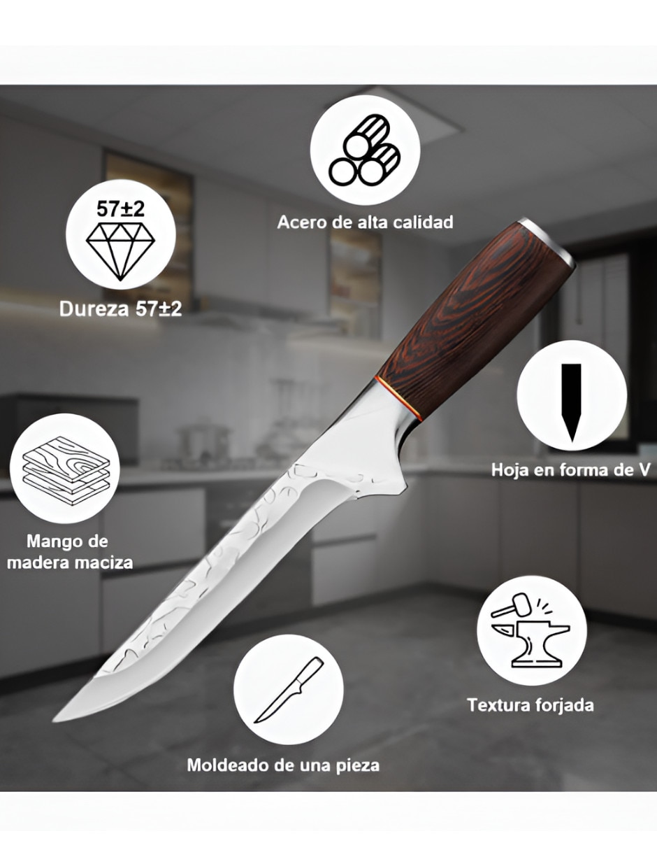 Cuchillo para chef 2 piezas 2