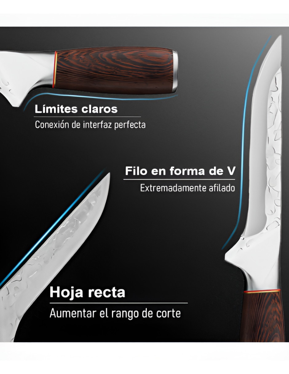 Cuchillo para chef 2 piezas 3