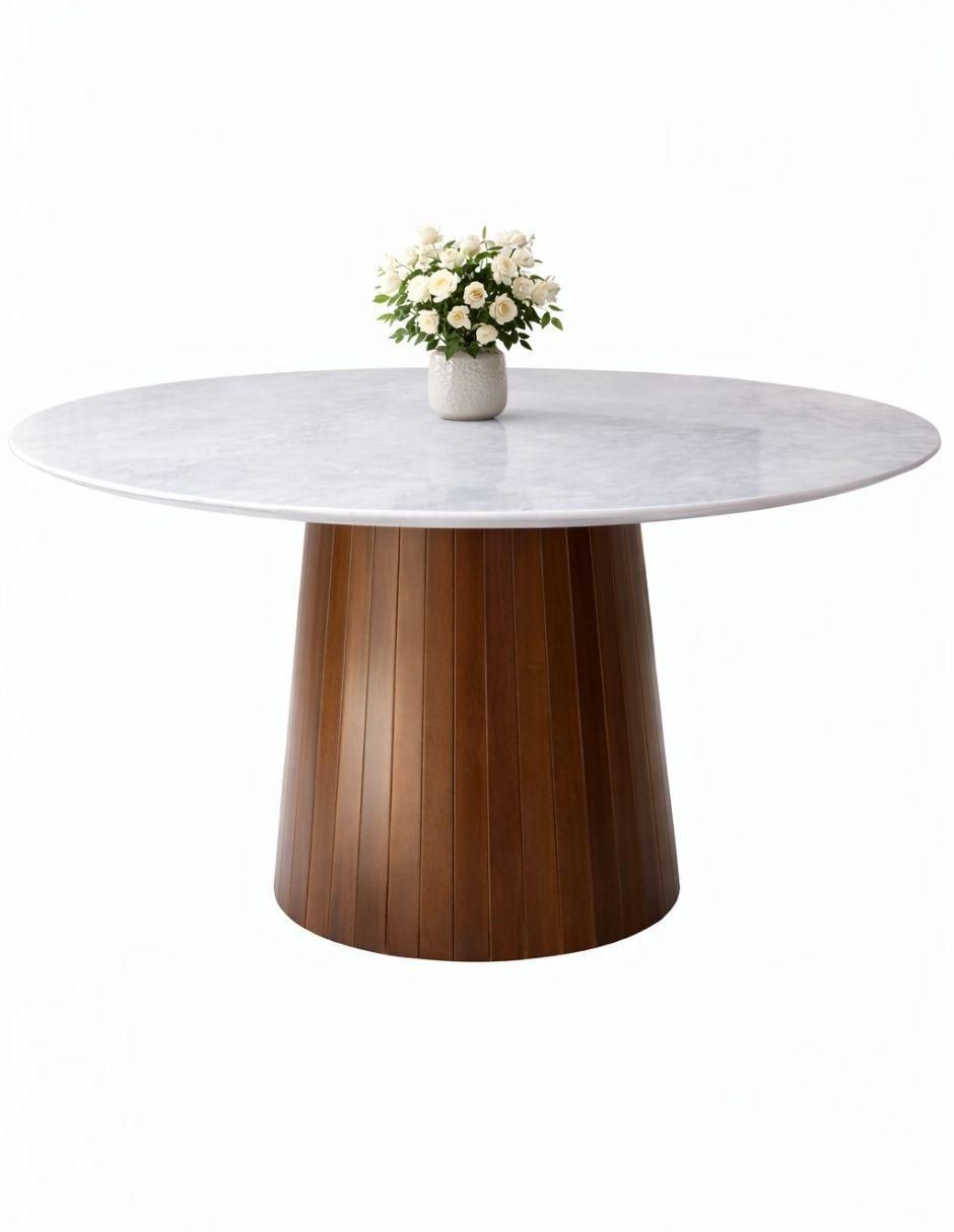 Mesa de comedor Trisha de mármol 1