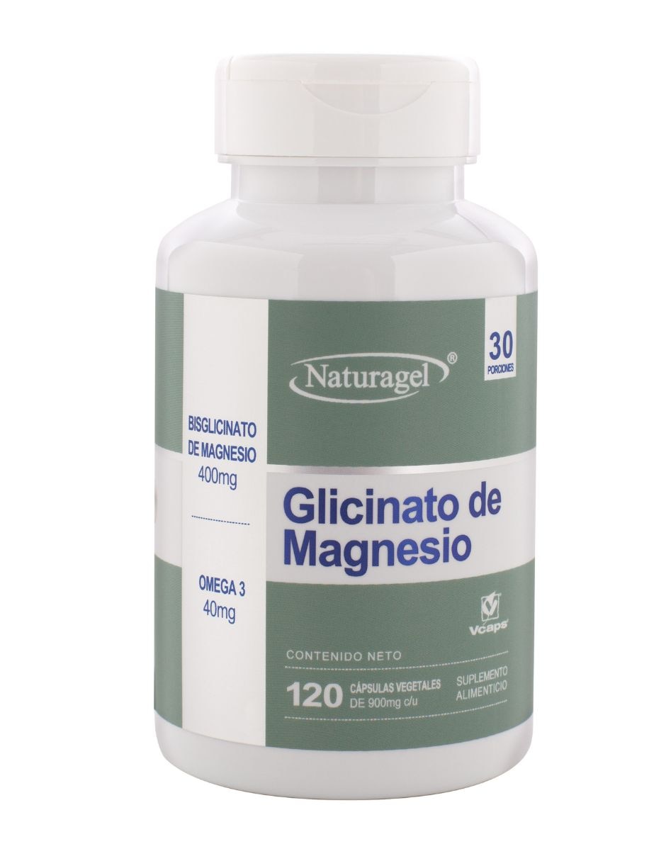 Glicinato de Magnesio + Omega 3 de 120 cápsulas Glicinato de Magnesio + Omega 3 de 120 cápsulas