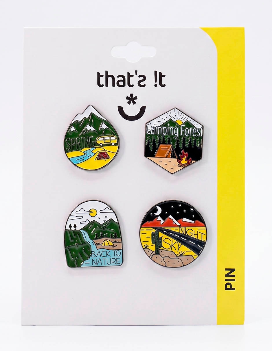 Set pin de metal 1