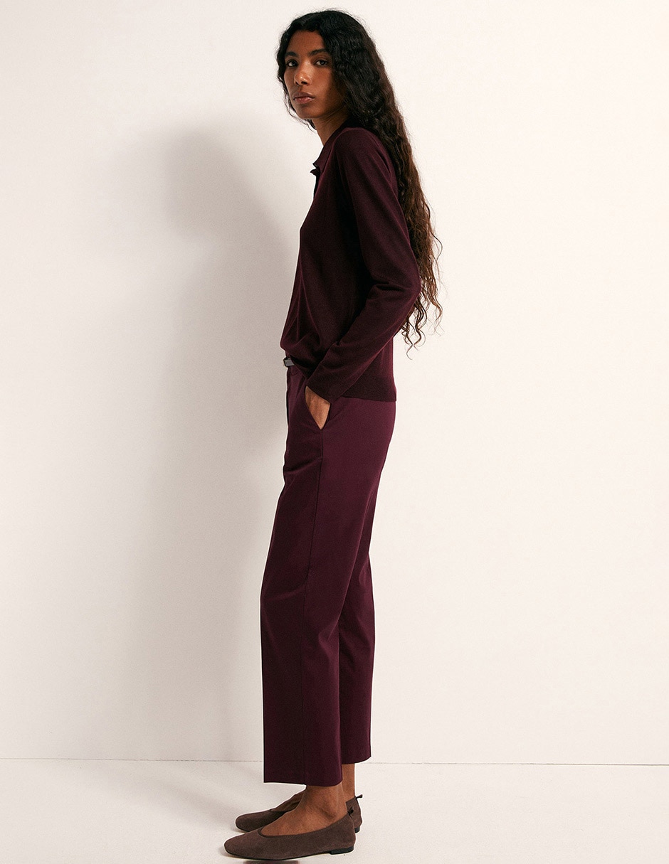 Pantalón slim para mujer