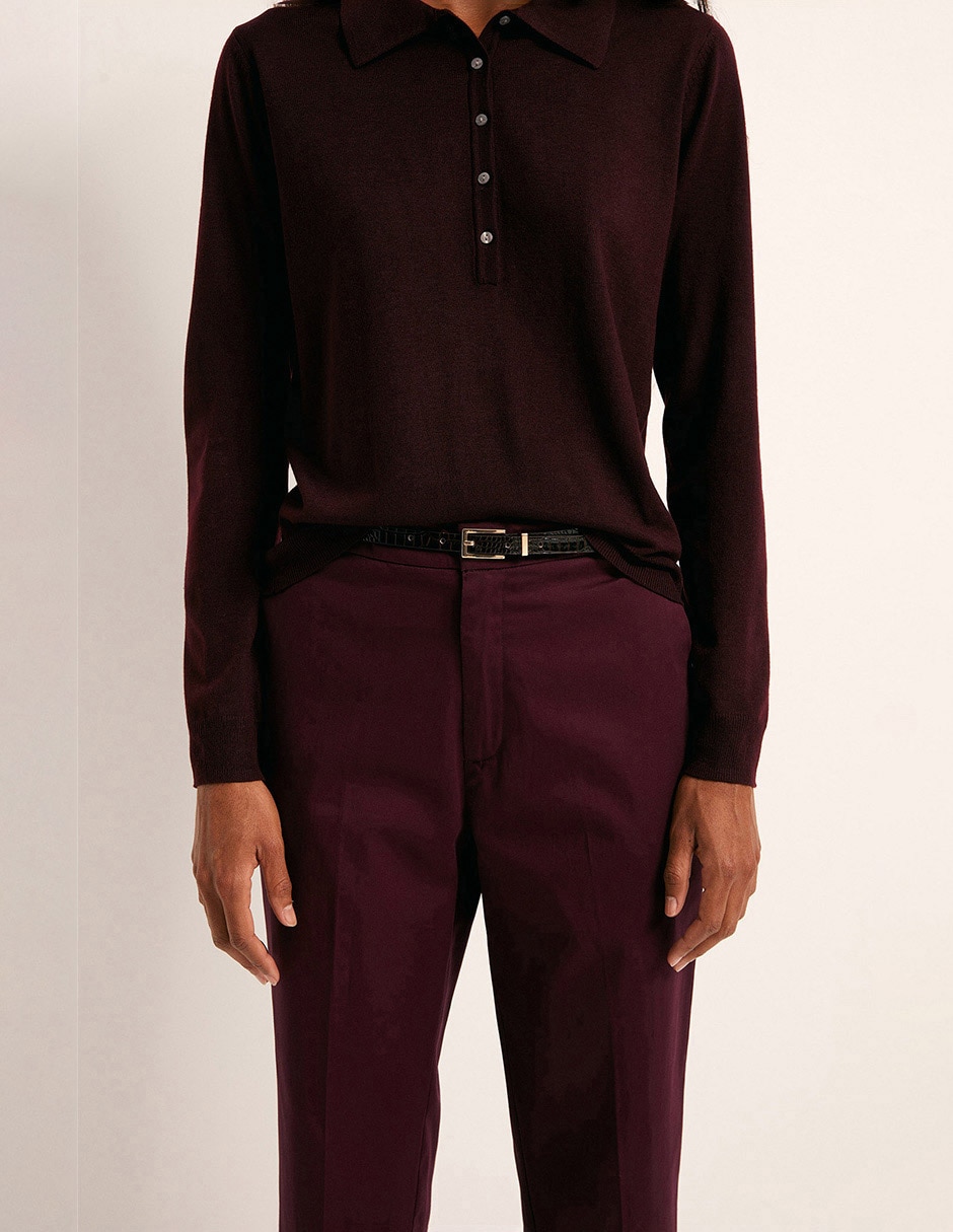 Pantalón slim para mujer