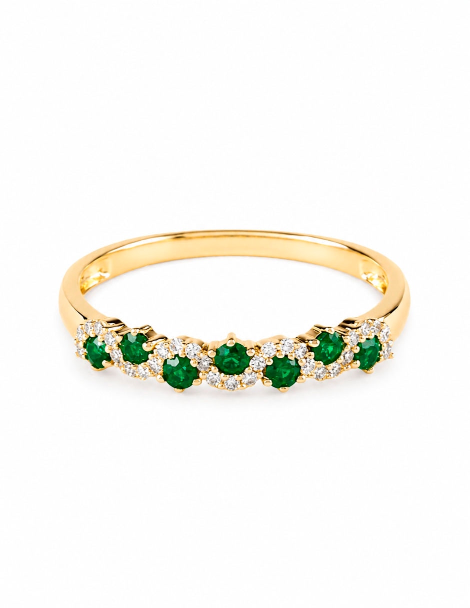 Anillo Jayda acabado brillante