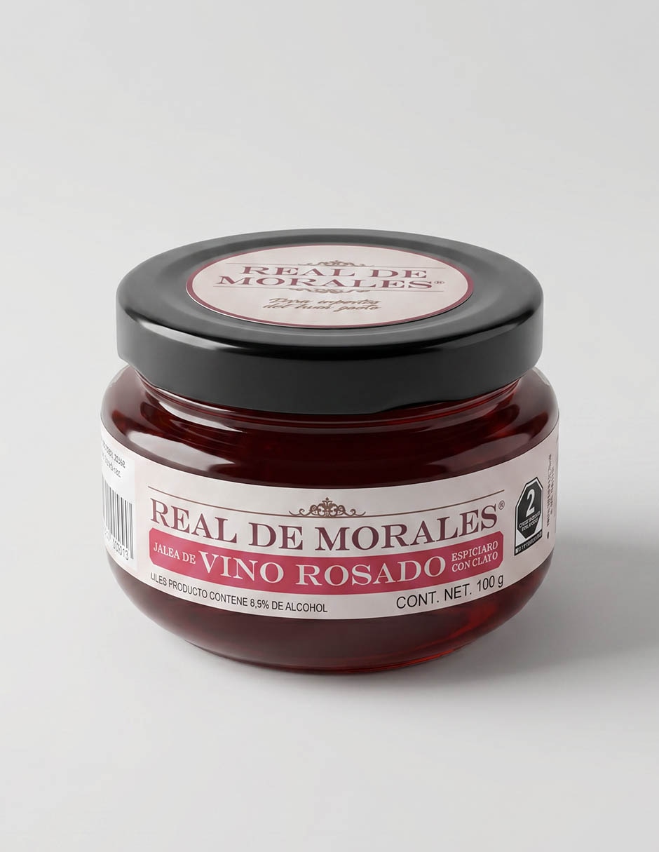 Jalea de vino rosado 100 g 1
