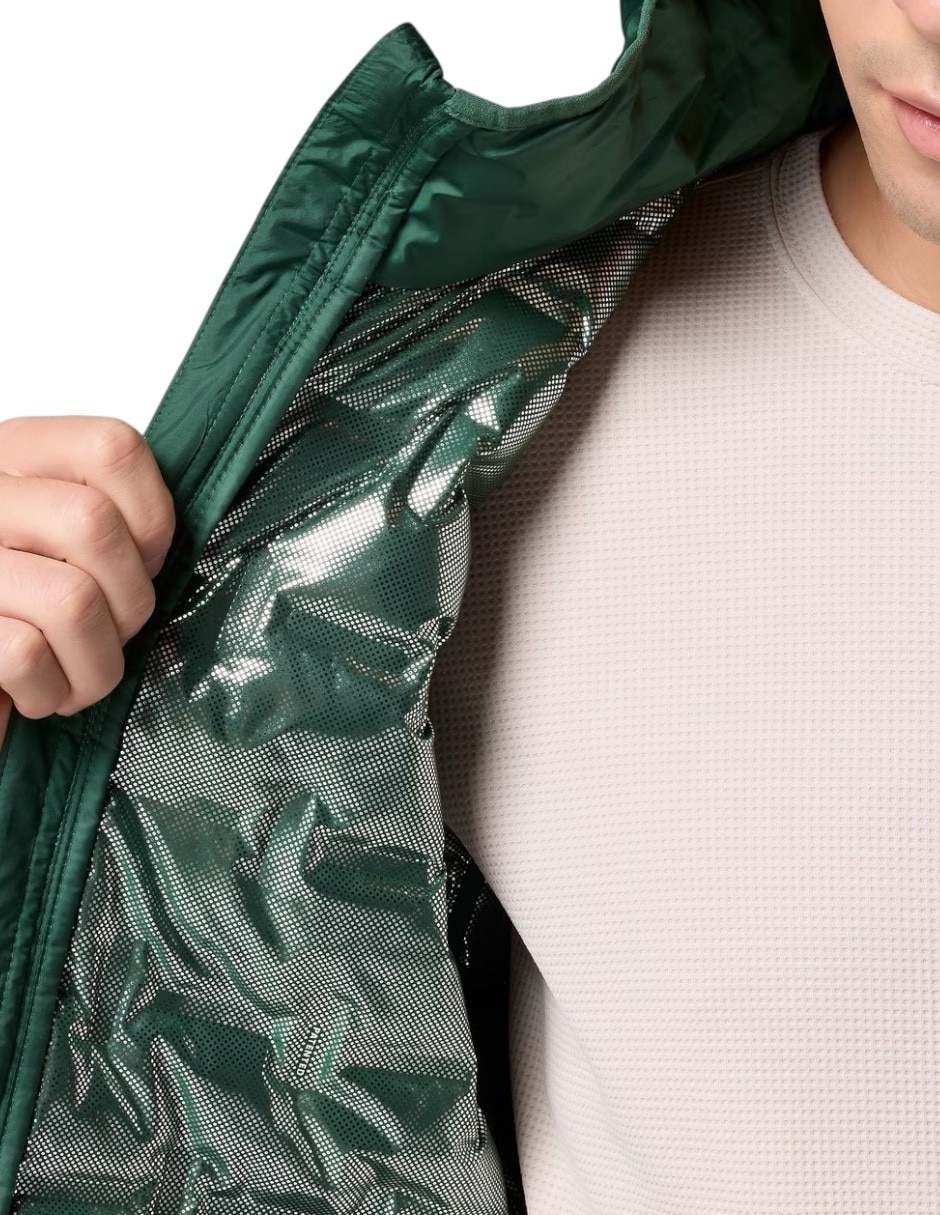Chamarra casual impermeable con capucha para hombre 3