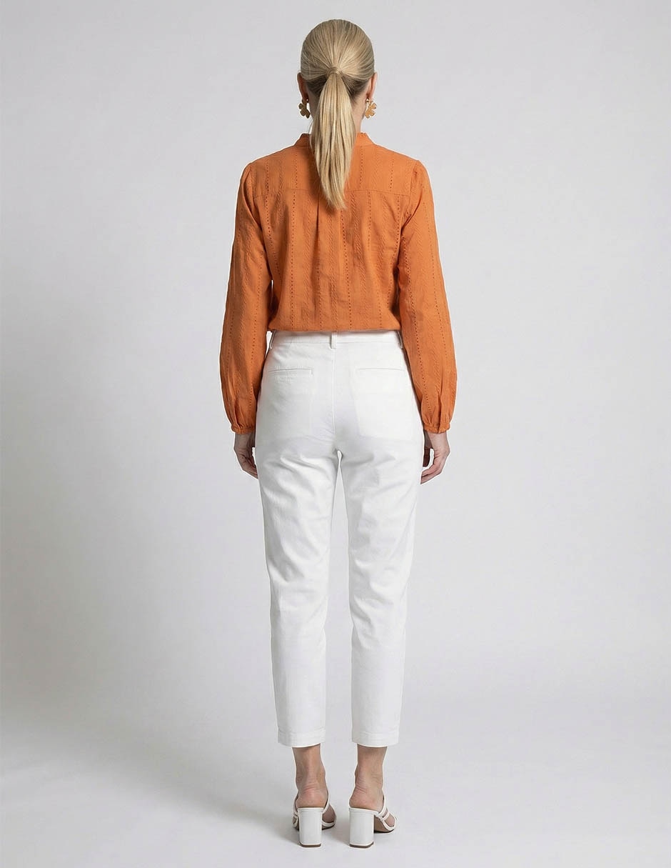 Pantalón capri regular para mujer 2