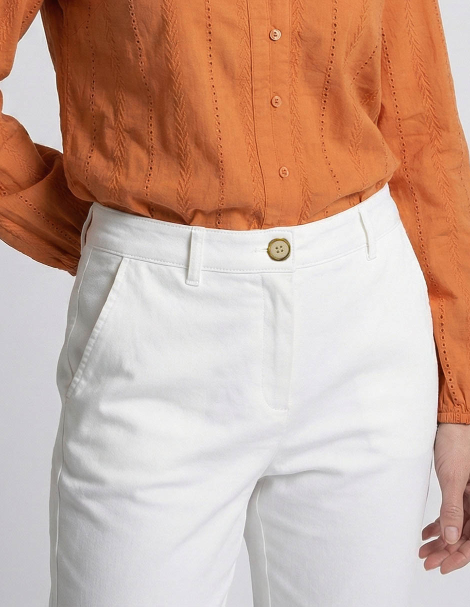 Pantalón capri regular para mujer 4