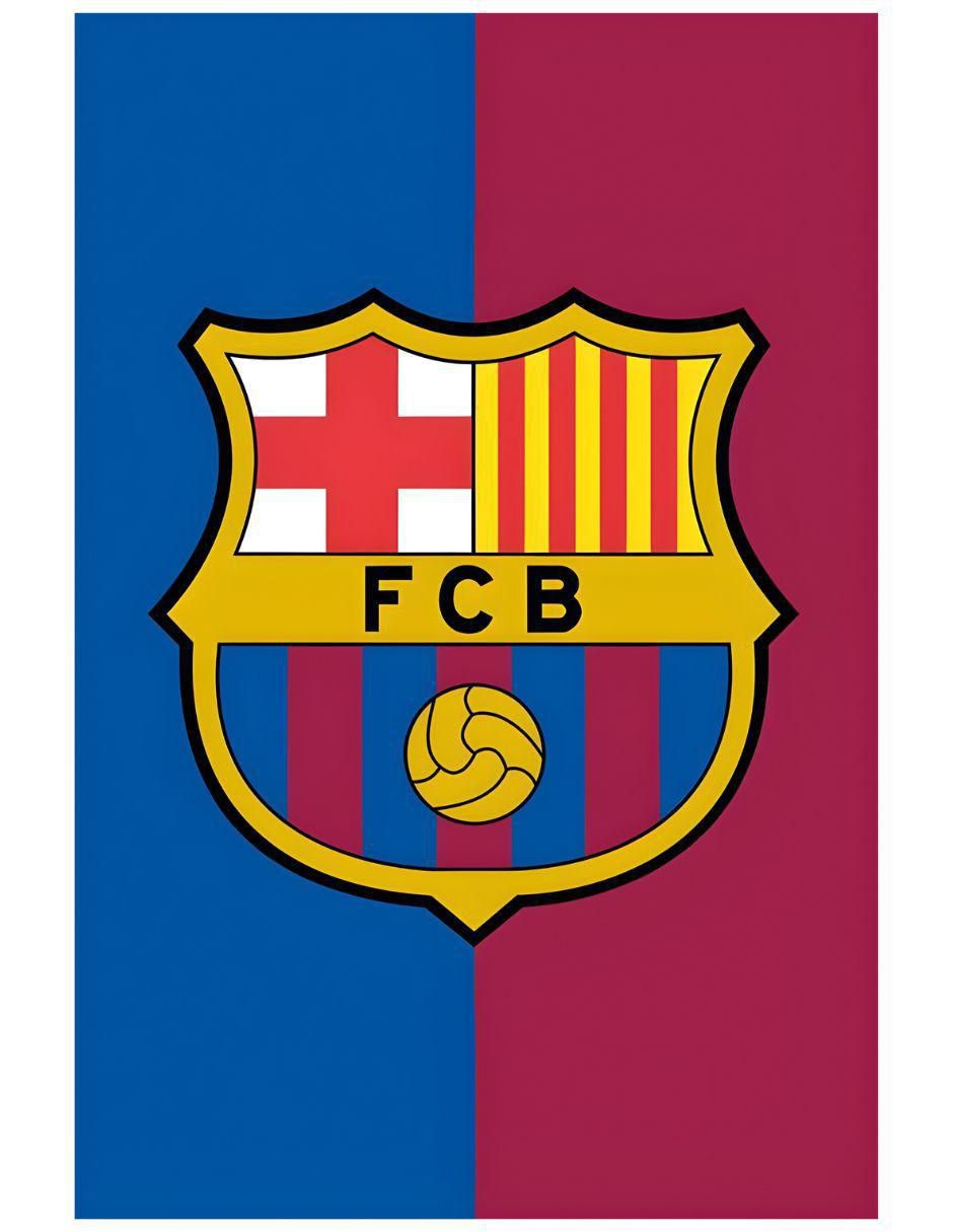 Cuadro decorativo generica fútbol escudo barcelona