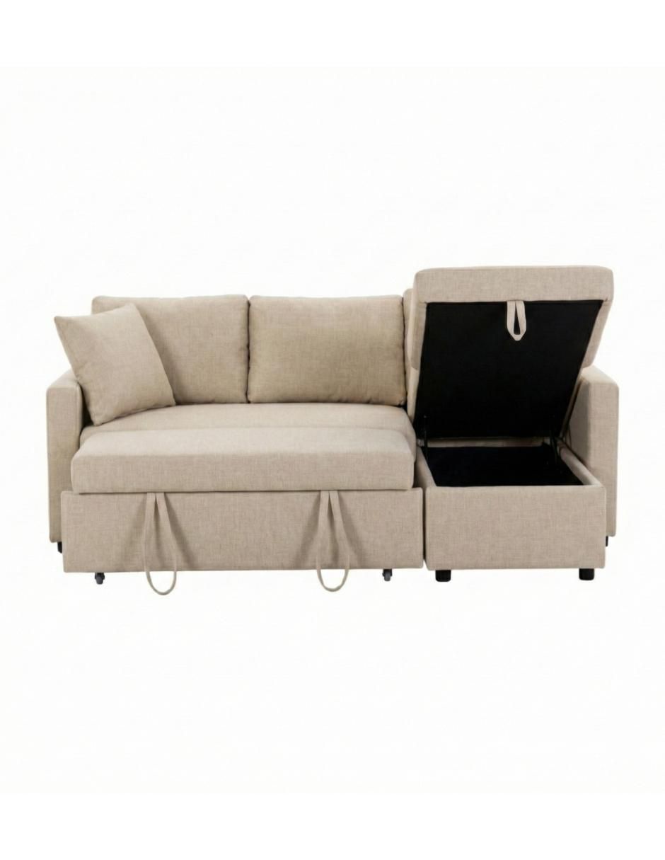 Sofá cama armable Segovia de madera pino 2