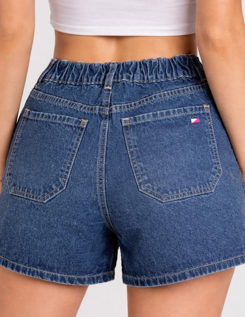 Short de mezclilla para mujer